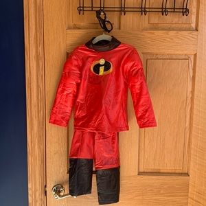 Disney Incredibles Costume - toddler size 3 yo faux leather